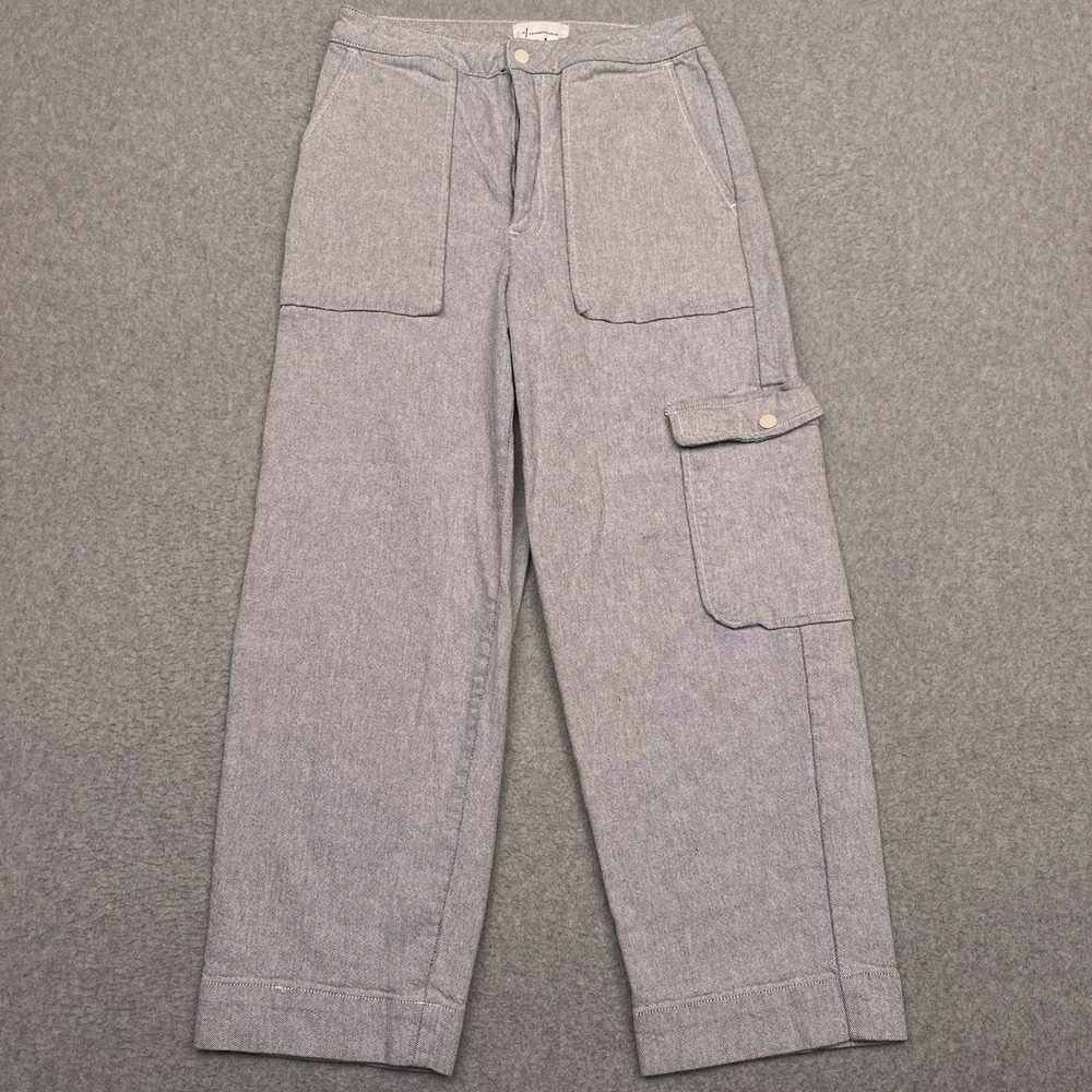 Anthropologie Utility Cargo Pants‎ Women's 29 (27x25) High Rise Barrel Leg
